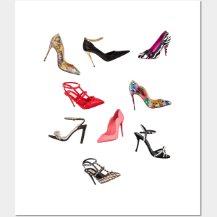 High Heel Pumps Stilettos Fashion Heels Shoes Posters and Art